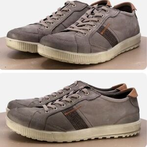 Ecco Byway Sneaker Gray Leather